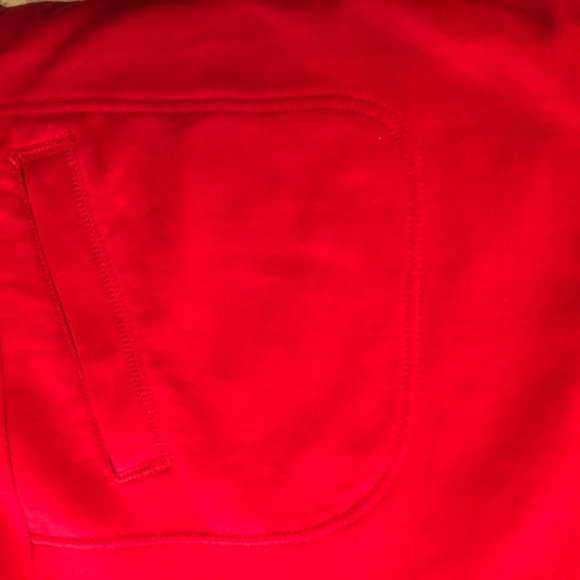 Chaps Red Lightweight Overcoat, Size 1X, 100% Cotton, EC! - Picture 11 of 12